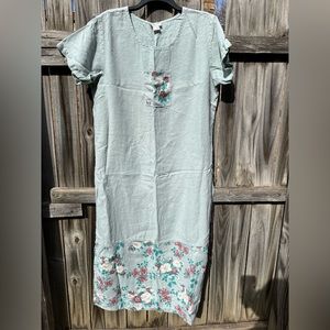 Breezy Mode - Teal Colored Dress